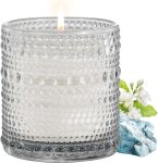 Glacier & Ocean Themed Scented Candle — A Premier Choice for Home Fragrance & Gifts for Her | Luxurious Glass-Jar Aromatherapy Candle Made from Natural Soy Wax (7 oz)