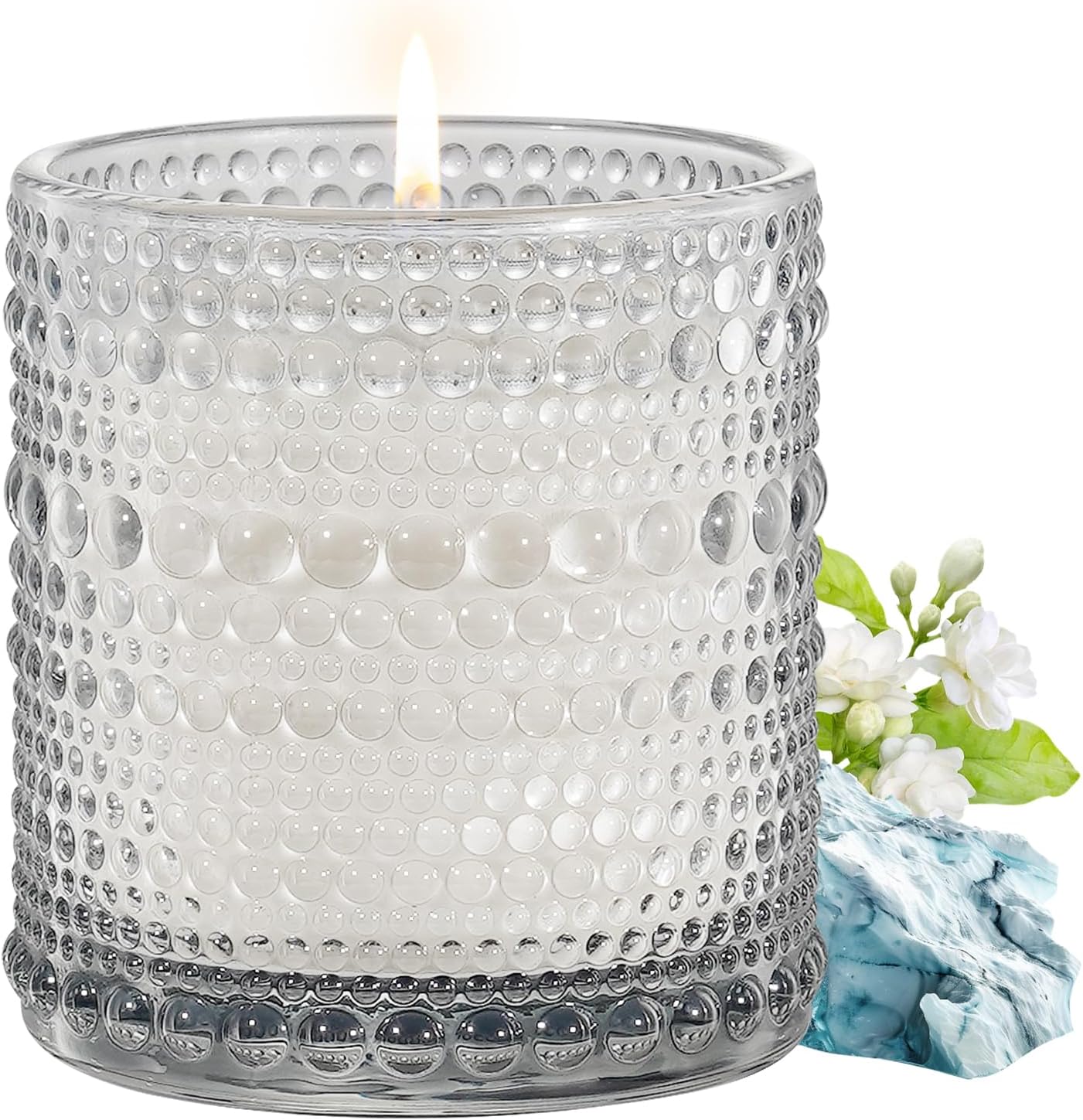 Glacier & Ocean Themed Scented Candle — A Premier Choice for Home Fragrance & Gifts for Her | Luxurious Glass-Jar Aromatherapy Candle Made from Natural Soy Wax (7 oz)