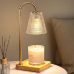 Dimmable Scented Wax Warmer Lamp: Safe Wax Melting for Gentle Fragrance — A Wonderful Birthday Gift for Ladies, Mothers, and Sisters — Perfect for Housewarmings and Bedroom Decor — Compatible with All Types of Scented Candles and Wax Melts